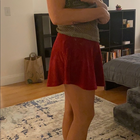 Red Forever21 miniskirt - Picture 5 of 5